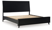 Danziar Black King Panel Bed, Dresser and Nightstand from Ashley - Luna Furniture