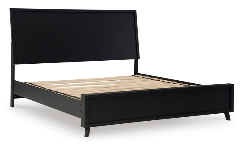 Danziar Black Panel Bedroom Set from Ashley - Luna Furniture