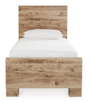 Hyanna Tan Brown Youth One Side Storage Panel Bedroom Set from Ashley - Luna Furniture