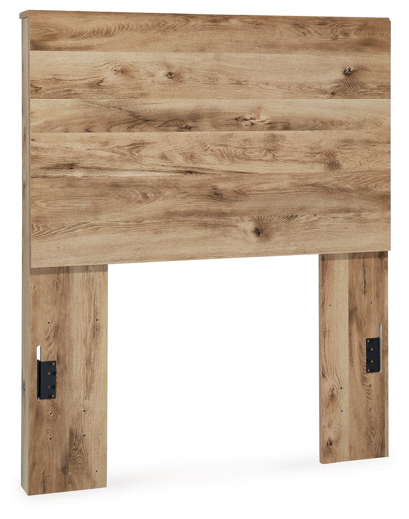 Hyanna Tan Brown Twin Panel Headboard, Dresser and Mirror from Ashley - Luna Furniture