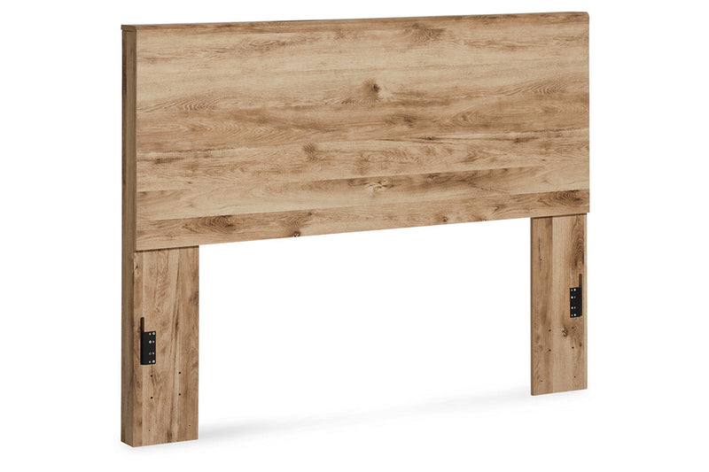 Hyanna Tan Brown Panel Storage Bedroom Set from Ashley - Luna Furniture