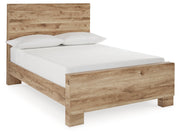 Hyanna Tan Brown Full Panel Bed, Dresser and Mirror from Ashley - Luna Furniture