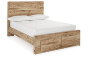 Hyanna Tan Brown Full Panel Storage Bed from Ashley - Luna Furniture