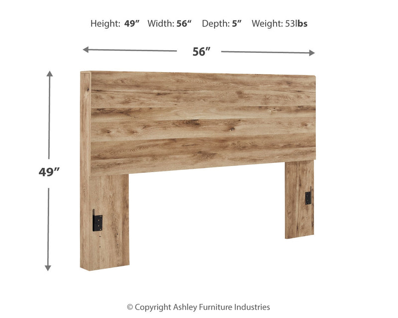 Hyanna Tan Brown Full Panel Headboard, Dresser and Mirror from Ashley - Luna Furniture