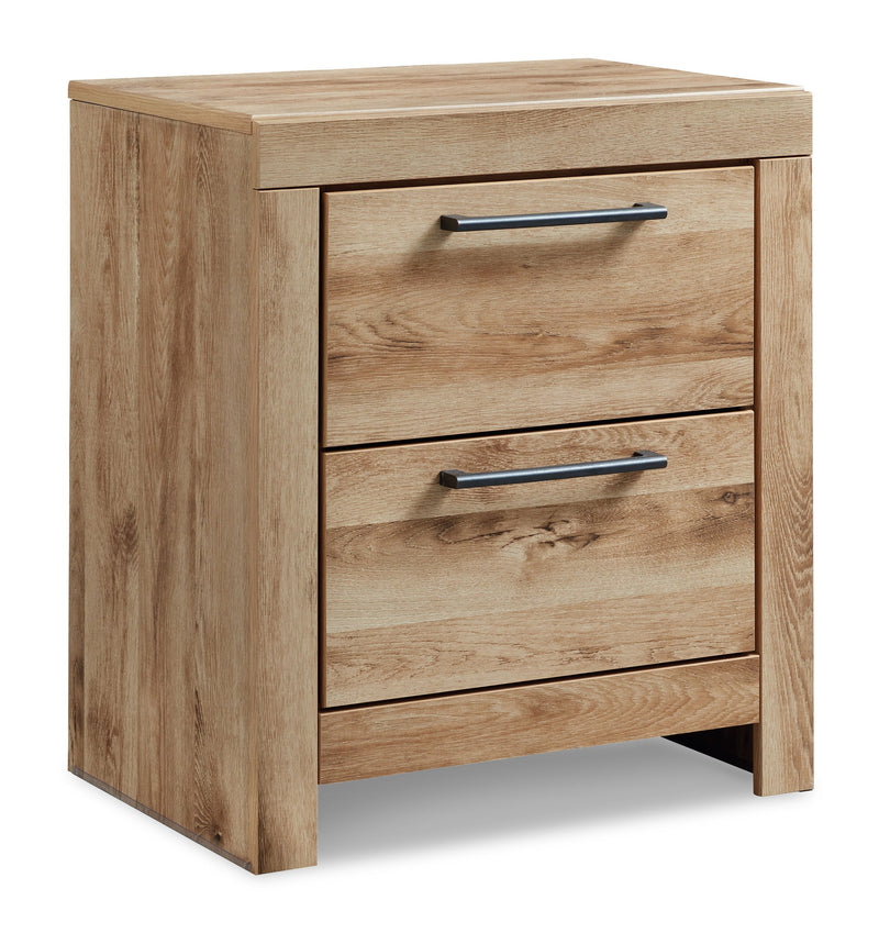 Hyanna Tan Brown Two Side Storage Panel Bedroom Set from Ashley - Luna Furniture