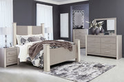 Surancha Gray Poster Bedroom Set from Ashley - Luna Furniture