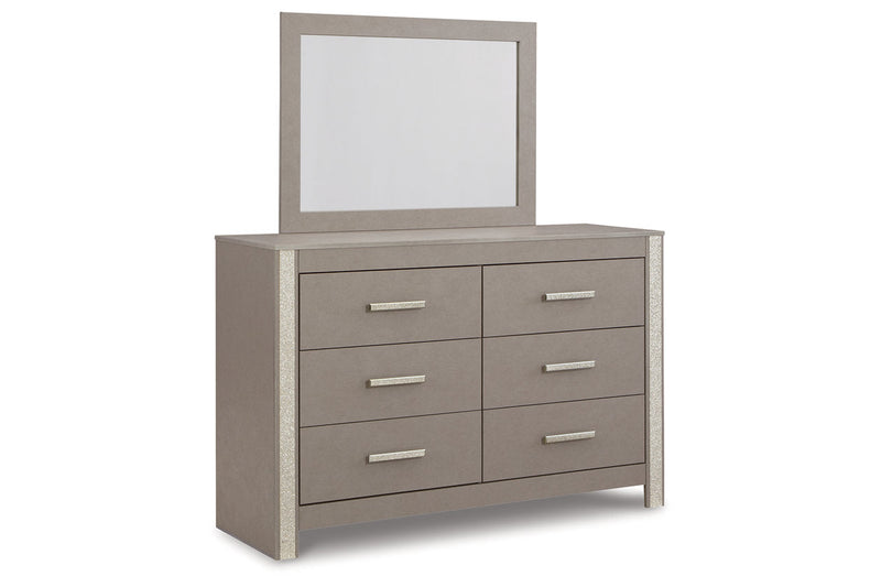 Surancha Gray Panel Bedroom Set from Ashley - Luna Furniture