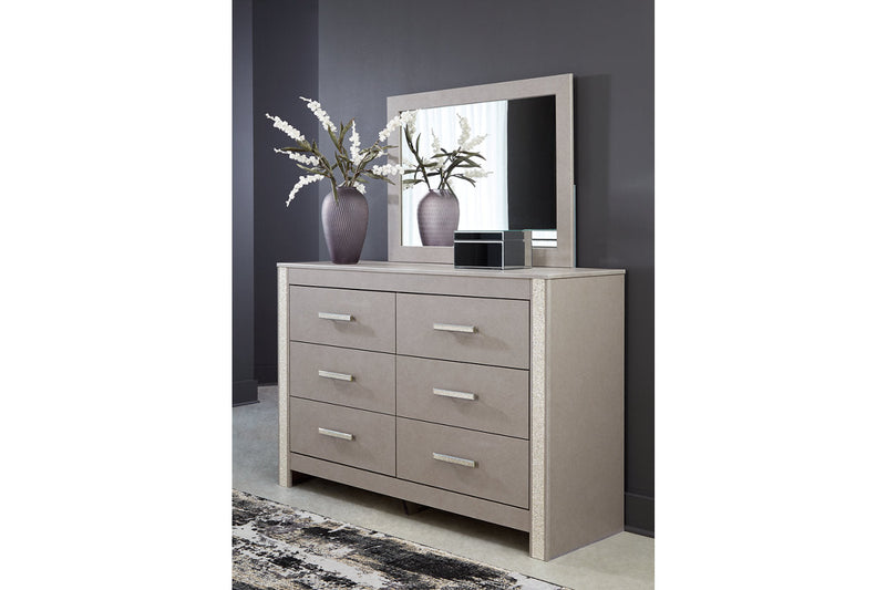 Surancha Gray Panel Bedroom Set from Ashley - Luna Furniture