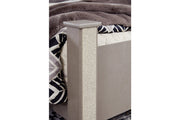 Surancha Gray King Poster Bed from Ashley - Luna Furniture