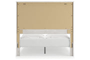 Gerridan White/Gray Queen Panel Bed from Ashley - Luna Furniture