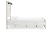 Gerridan White/Gray Queen Panel Bed from Ashley - Luna Furniture