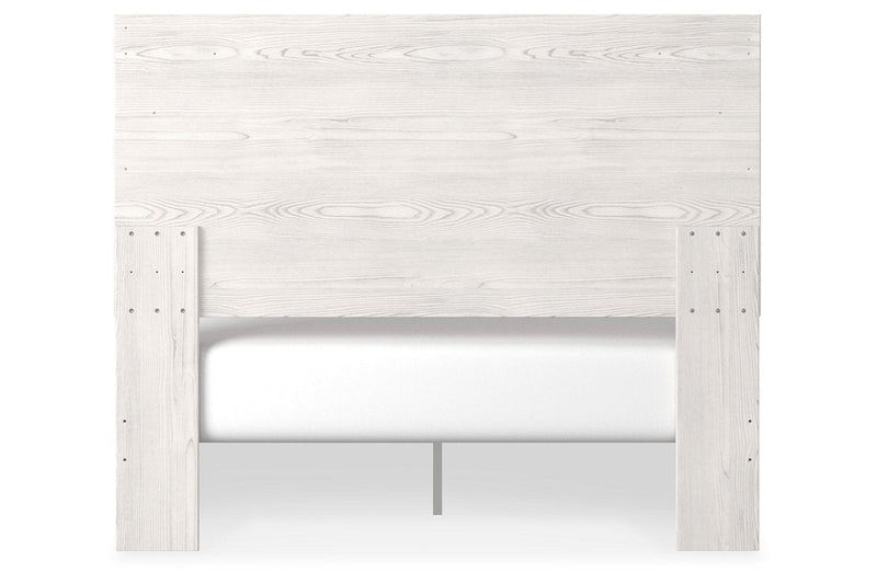 Gerridan White/Gray Queen Panel Bed from Ashley - Luna Furniture