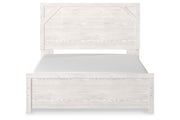 Gerridan White/Gray Queen Panel Bed from Ashley - Luna Furniture