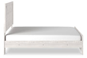 Gerridan White/Gray King Panel Bed from Ashley - Luna Furniture