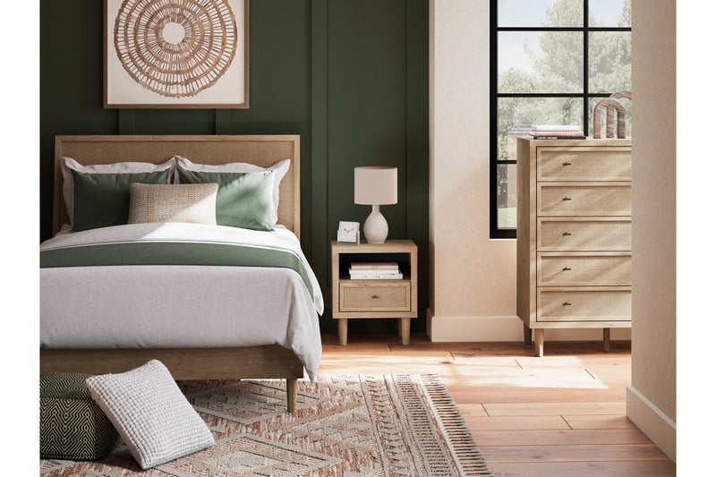 Cielden Two-tone Queen Platform Bed from Ashley - Luna Furniture