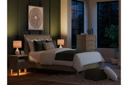 Cielden Two-tone Queen Platform Bed from Ashley - Luna Furniture