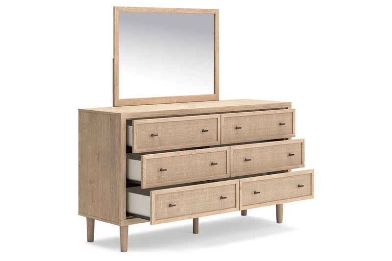 Cielden Two-tone Dresser and Mirror -  Ashley - Luna Furniture