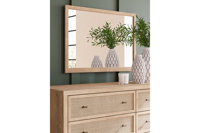 Cielden Two-tone Dresser and Mirror -  Ashley - Luna Furniture