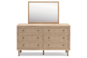 Cielden Two-tone Dresser and Mirror -  Ashley - Luna Furniture
