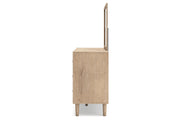 Cielden Two-tone Dresser and Mirror -  Ashley - Luna Furniture