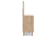 Cielden Two-tone Dresser and Mirror -  Ashley - Luna Furniture