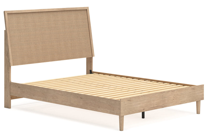 Cielden Two-tone Queen Platform Bed from Ashley - Luna Furniture