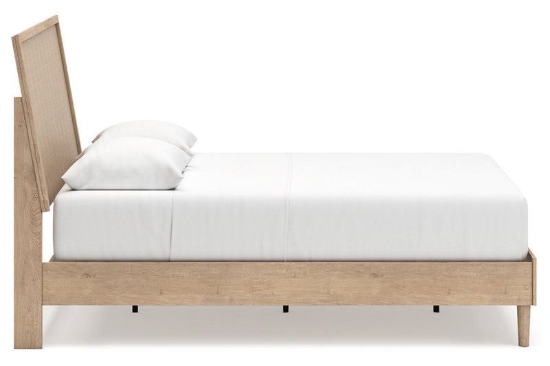Cielden Two-tone Queen Platform Bed from Ashley - Luna Furniture