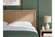 Cielden Two-tone King Panel Bed from Ashley - Luna Furniture
