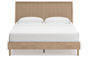 Cielden Two-tone King Panel Bed from Ashley - Luna Furniture