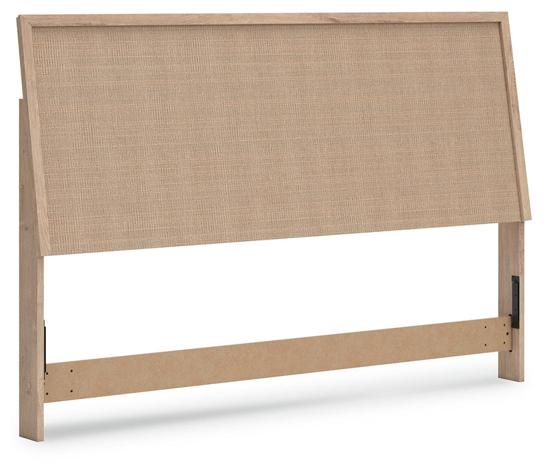 Cielden Two-tone King Panel Headboard, Dresser and Mirror from Ashley - Luna Furniture