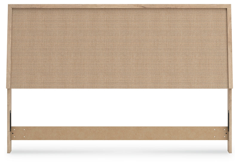Cielden Two-tone King Panel Headboard, Dresser and Mirror from Ashley - Luna Furniture