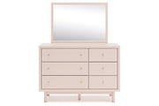 Wistenpine Blush Upholstered Youth One Side Storage Panel Bedroom Set from Ashley - Luna Furniture