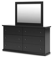 Maribel Queen Panel Bed, Dresser and Mirror from Ashley - Luna Furniture
