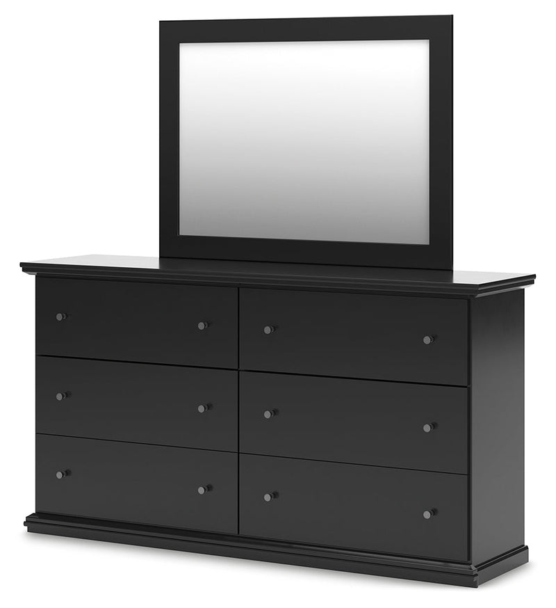 Maribel Queen Panel Bed, Dresser and Mirror from Ashley - Luna Furniture