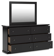 Maribel Queen Panel Bed, Dresser and Mirror from Ashley - Luna Furniture