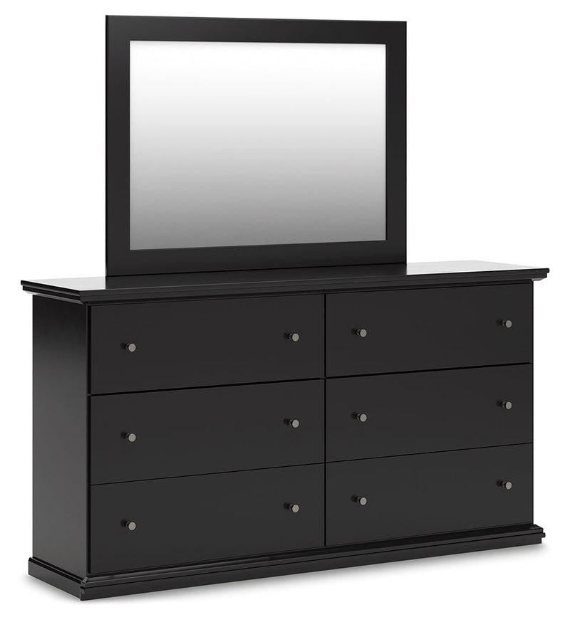 Maribel Queen Panel Bed, Dresser and Mirror from Ashley - Luna Furniture