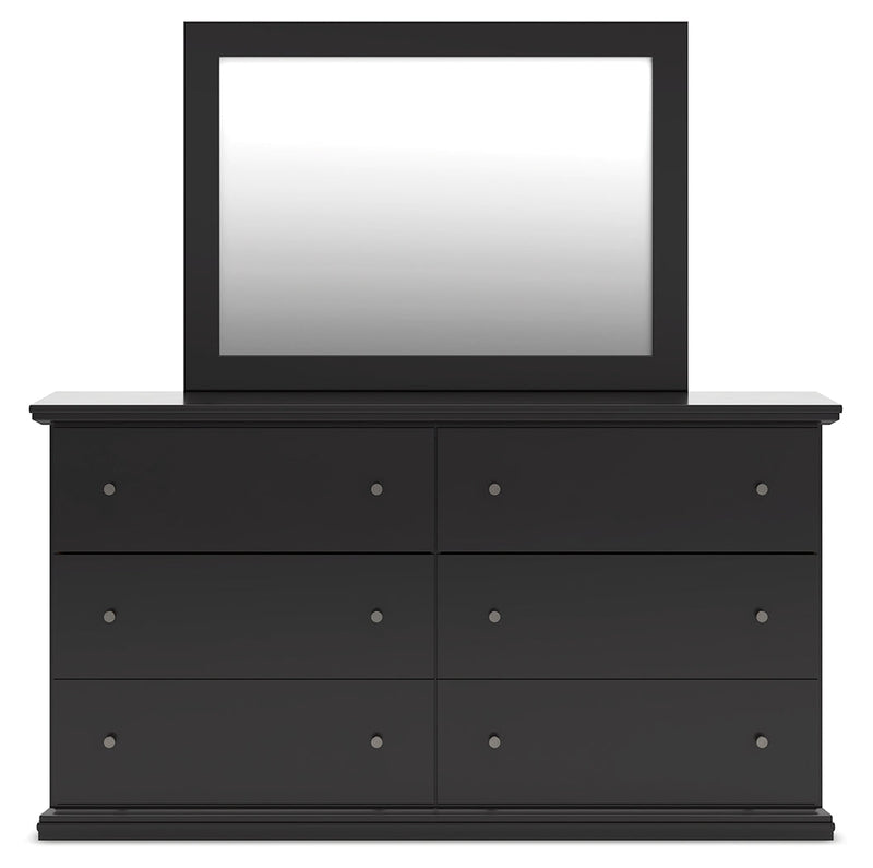 Maribel Queen Panel Bed, Dresser and Mirror from Ashley - Luna Furniture