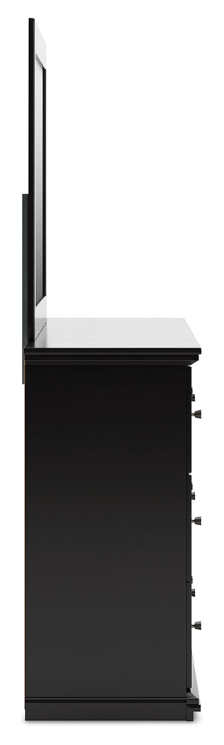 Maribel Queen Panel Bed, Dresser and Mirror from Ashley - Luna Furniture