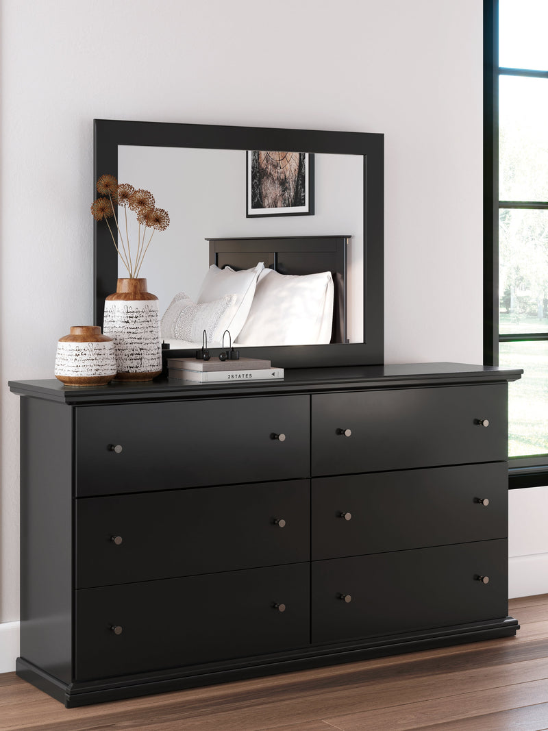 Maribel Queen Panel Bed, Dresser and Mirror from Ashley - Luna Furniture