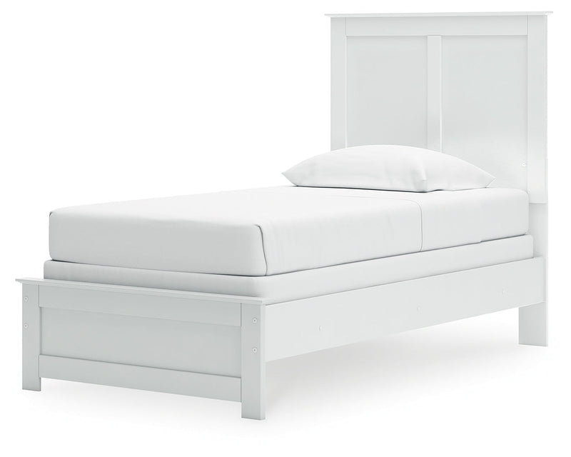 Bostwick Shoals Twin Panel Bed, Dresser and Mirror from Ashley - Luna Furniture
