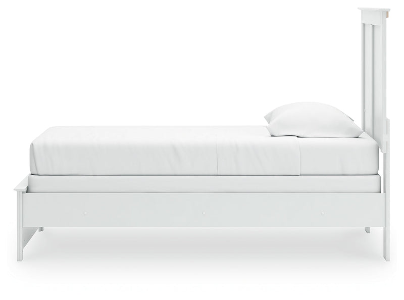 Bostwick Shoals Twin Panel Bed, Dresser and Mirror from Ashley - Luna Furniture