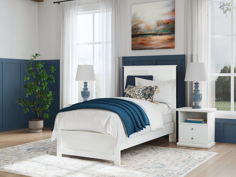 Bostwick Shoals Twin Panel Bed, Dresser and Mirror from Ashley - Luna Furniture