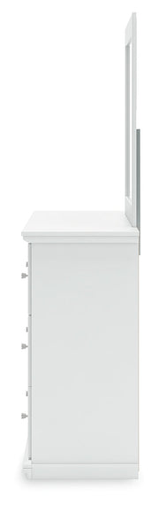 Bostwick Shoals Twin Panel Bed, Dresser and Mirror from Ashley - Luna Furniture