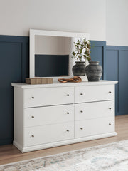 Bostwick Shoals Twin Panel Bed, Dresser and Mirror from Ashley - Luna Furniture