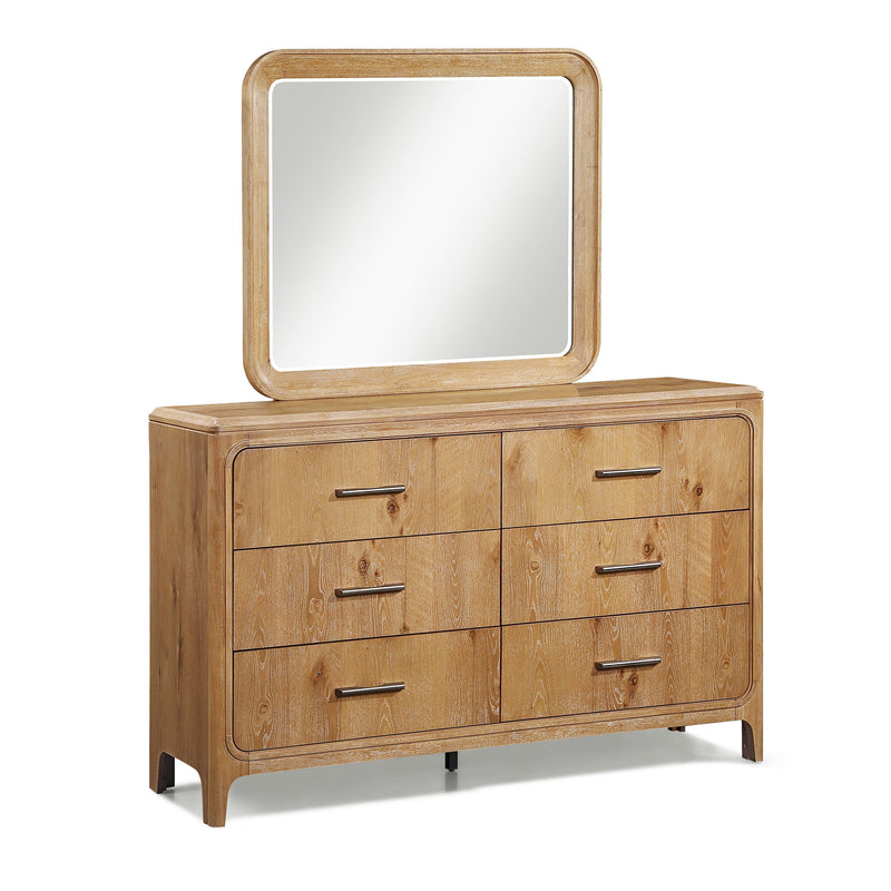 Westcott Cerused Natural Dresser from Crown Mark - Luna Furniture