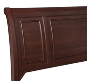 Claribelle Cherry Queen Storage Sleigh Bed from Crown Mark - Luna Furniture