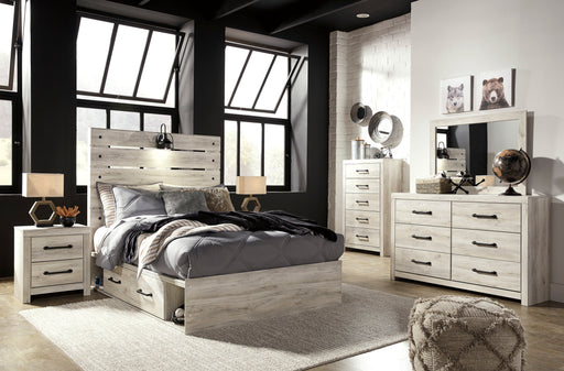 Cambeck Whitewash Double Side Storage Platform Youth Bedroom Set from Ashley - Luna Furniture
