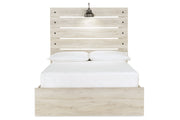 Cambeck Whitewash Full Panel Bed with 2 Storage Drawers from Ashley - Luna Furniture