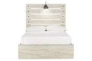 Cambeck Whitewash Full Panel Bed with 4 Storage Drawers from Ashley - Luna Furniture