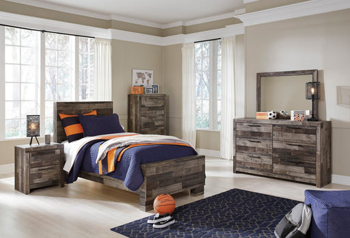 Derekson Multi Gray Panel Youth Bedroom Set from Ashley - Luna Furniture